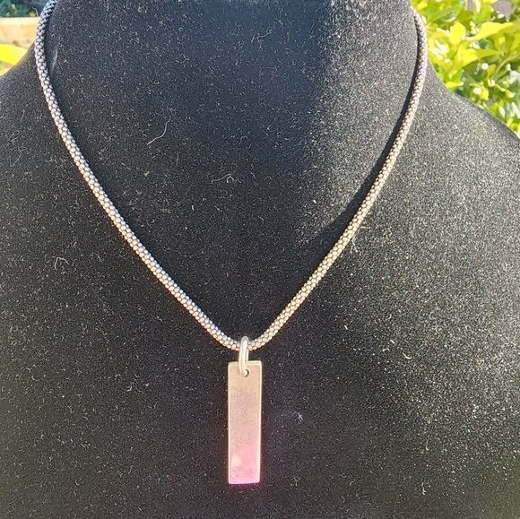 Gucci Pendent with Sterling Silver Chain - Picture 1 of 11